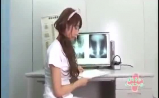 Enfermeira Japonesa Sexy Fodido Em Uma Boceta Molhada